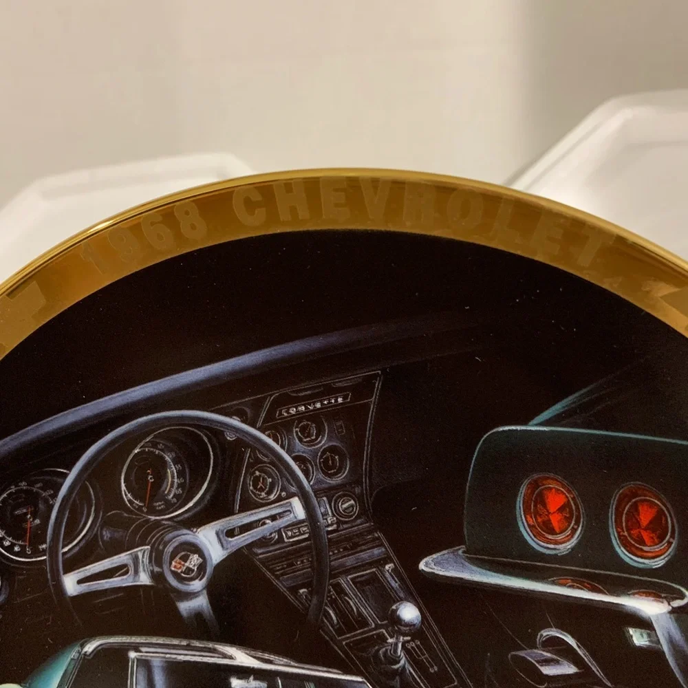 The Hamilton Collection 1968 Corvette Plate # 4125A